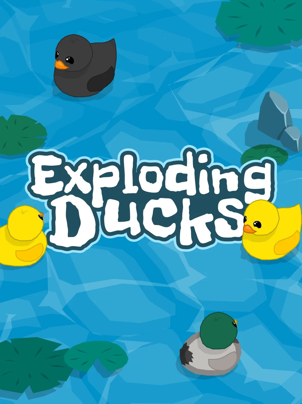 Juego arcade de patos explosivos con humor y acción rápida.